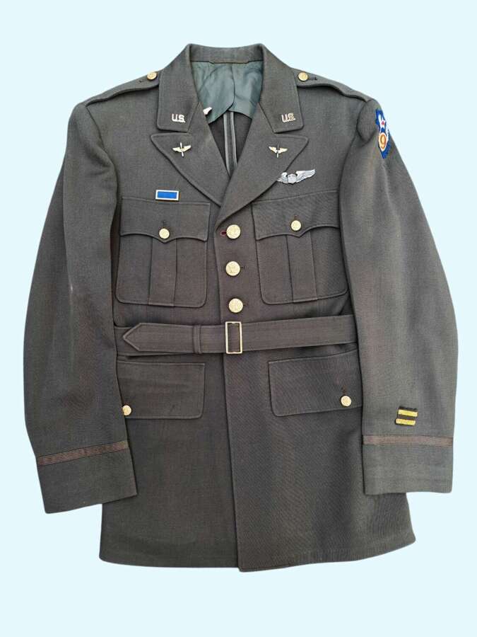WW2 USAAF 9TH AF OFFICERS TUNIC
