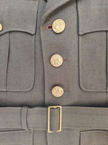 WW2 USAAF 9TH AF OFFICERS TUNIC