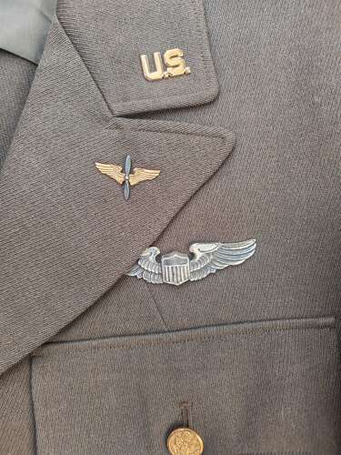 WW2 USAAF 9TH AF OFFICERS TUNIC