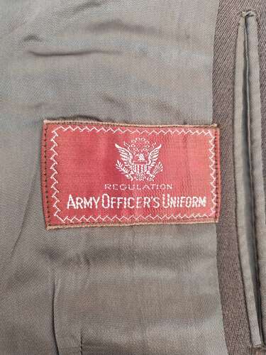 WW2 USAAF 9TH AF OFFICERS TUNIC