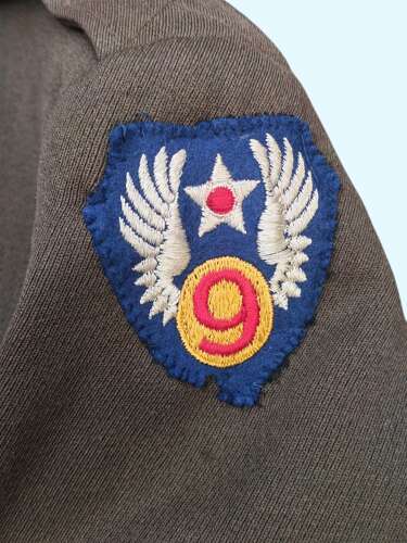 WW2 USAAF 9TH AF OFFICERS TUNIC