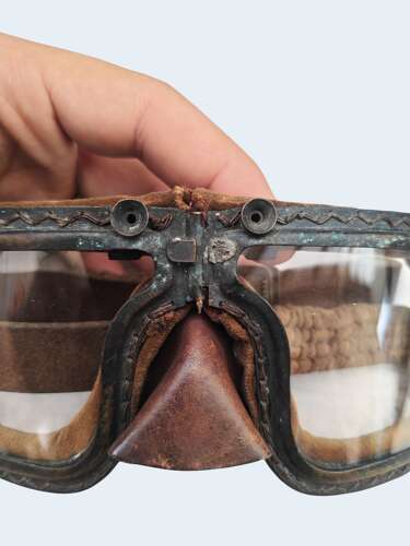 WW2 RAF MKIIIA FLYING GOGGLES - DATED /39 - BATTLE OF BRITAIN