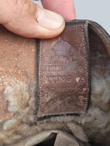 WW2 RAF 36 Pattern Flying Boots - Sz9 - Dated /39 - Battle of Britain period