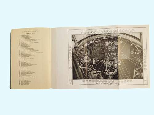 WW2 RAF WELLINGTON III - XVIII PILOT'S NOTES - /44 dated