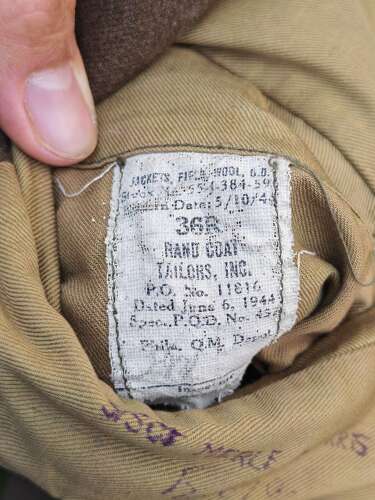 WW2 USAAF 8th AF uniform group - SGT. Merle S. Morris - 448th BG Seething