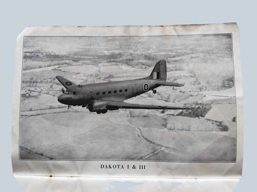 WW2 RAF Dakota I & III Pilots notes - dated /44