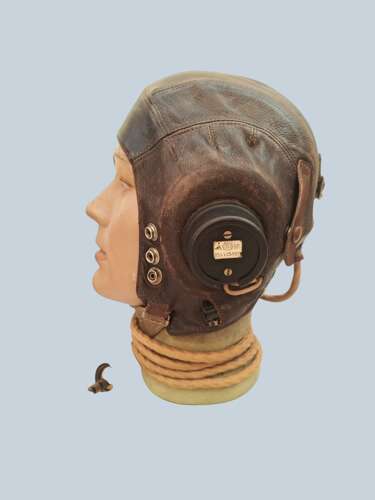 WW2 RAF 2nd PATTERN C-TYPE FLYING HELMET - Sz3