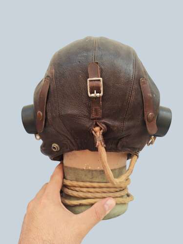 WW2 RAF 2nd PATTERN C-TYPE FLYING HELMET - Sz3