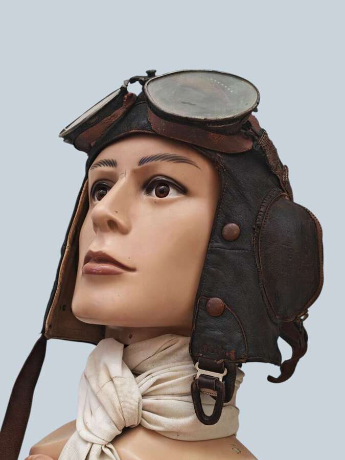 1930s/WW2 RAF/Private purchase - "Luxor 12" flying goggles - Battle of Britain period