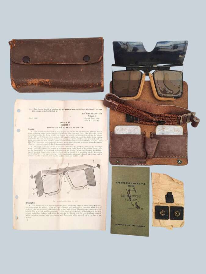 WW2 RAF MKVA Flying Spectacles