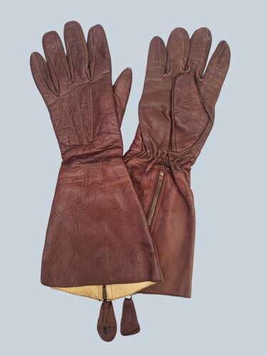 WW2 RAF 1933 Pattern Flying Gauntlet's - Sz 8.5 - BATTLE OF BRITAIN period