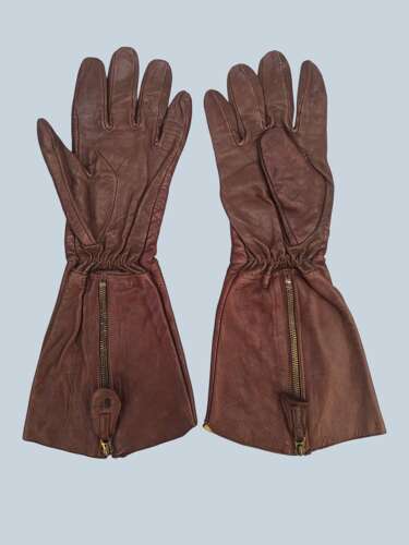 WW2 RAF 1933 Pattern Flying Gauntlet's - Sz 8.5 - BATTLE OF BRITAIN period