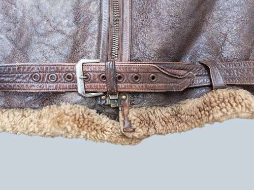 WW2 RAF Irvin sheepskin flying jacket - Early war / Battle of Britain period