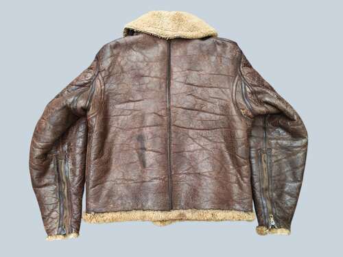WW2 RAF Irvin sheepskin flying jacket - Early war / Battle of Britain period