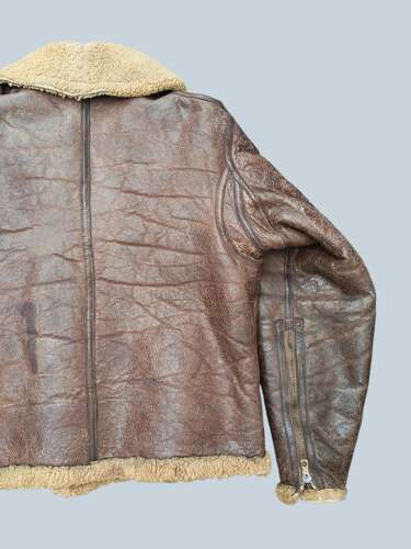 WW2 RAF Irvin sheepskin flying jacket - Early war / Battle of Britain period