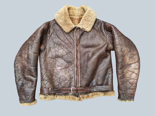 WW2 RAF Irvin sheepskin flying jacket - Early war / Battle of Britain period