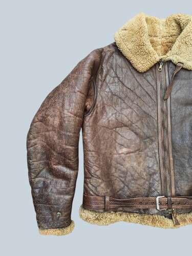 WW2 RAF Irvin sheepskin flying jacket - Early war / Battle of Britain period