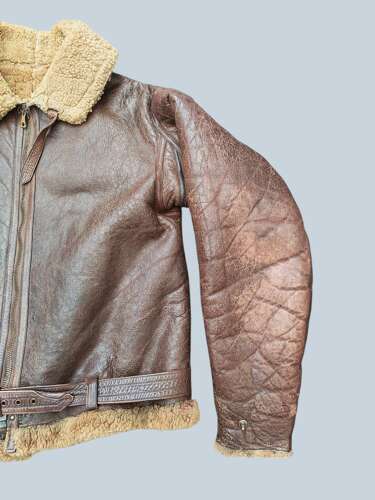 WW2 RAF Irvin sheepskin flying jacket - Early war / Battle of Britain period
