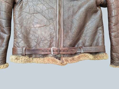 WW2 RAF Irvin sheepskin flying jacket - Early war / Battle of Britain period