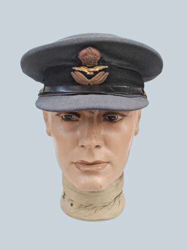 WW2 RAF OFFICERS SD PEAKED CAP