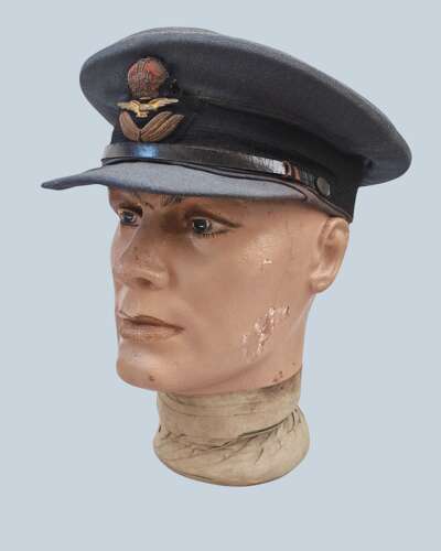 WW2 RAF OFFICERS SD PEAKED CAP