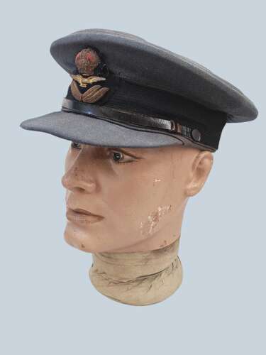 WW2 RAF OFFICERS SD PEAKED CAP