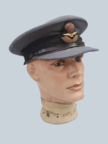 WW2 RAF OFFICERS SD PEAKED CAP