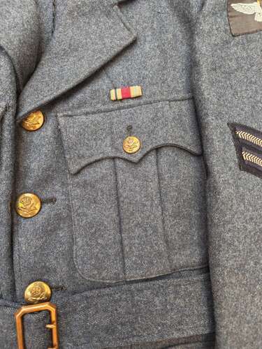 WW2 RAF Other Airmen's SD TUNIC - Wireless Operator - Dated 1941