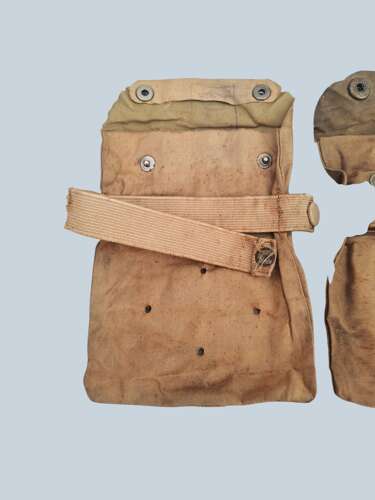 WW2 RAF Chemically heated ankle pouches - Pair