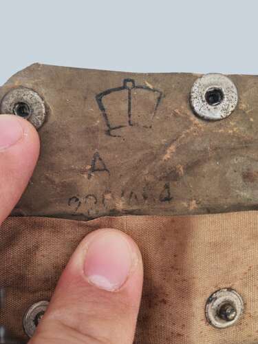 WW2 RAF Chemically heated ankle pouches - Pair