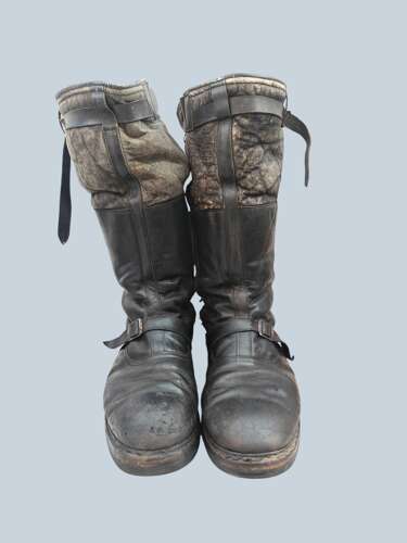 WW2 Luftwaffe Pilot/Aircrew single zip flying boots