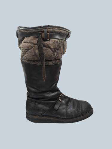 WW2 Luftwaffe Pilot/Aircrew single zip flying boots