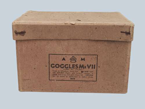 WW2 RAF MKVII Flying Goggles - Boxed
