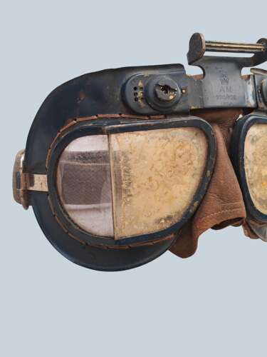 WW2 RAF MKVII Flying Goggles - Boxed