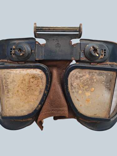 WW2 RAF MKVII Flying Goggles - Boxed
